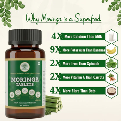 Organic Moringa Tablets - 500mg